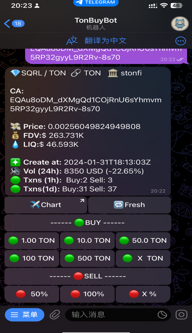 TonBuyBot screenshot 3