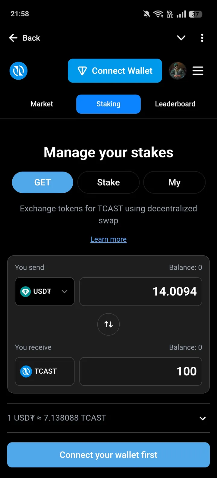 Toncast screenshot 2