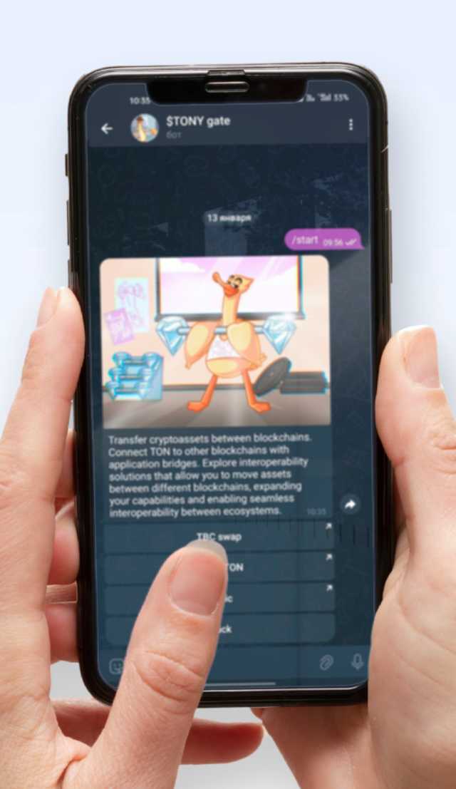 $TONY gate screenshot 3