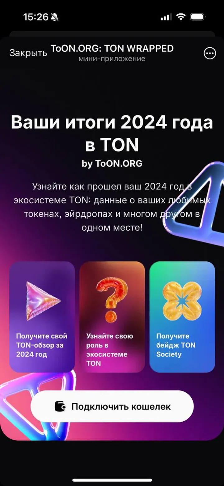 ToON.ORG: TON WRAPPED screenshot 2