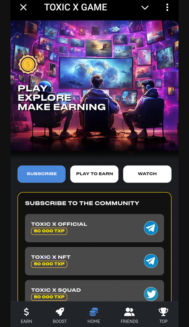 Toxic X Game screenshot 3