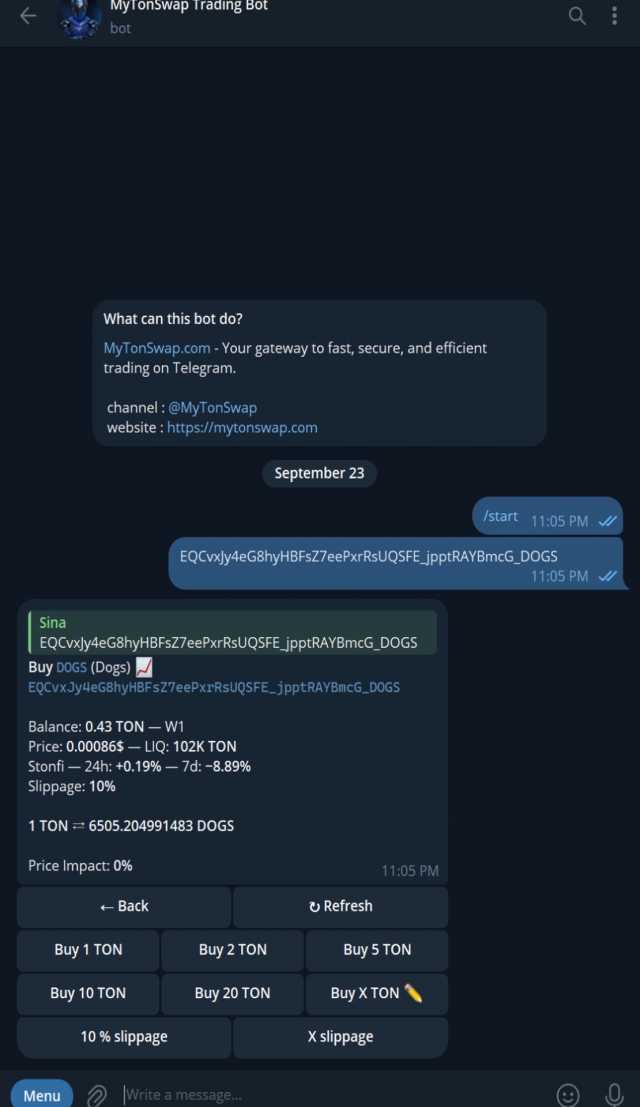 Trading Bot screenshot 2