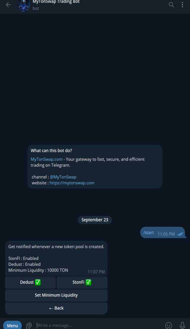 Trading Bot screenshot 3