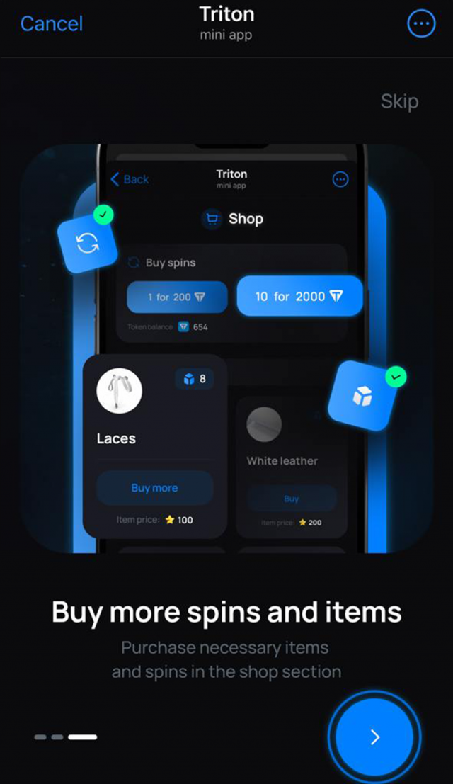 Triton screenshot 3