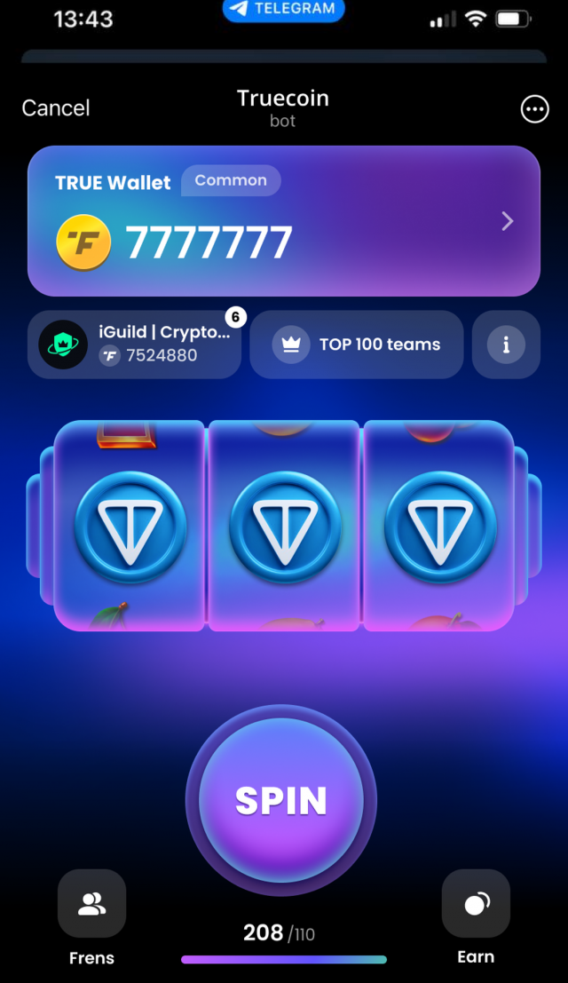 Truecoin screenshot 3