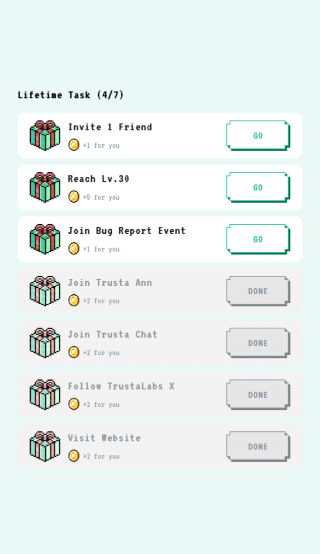 Trusta TON App screenshot 2