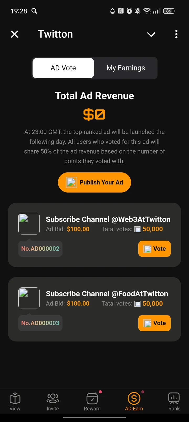 Twitton screenshot 4