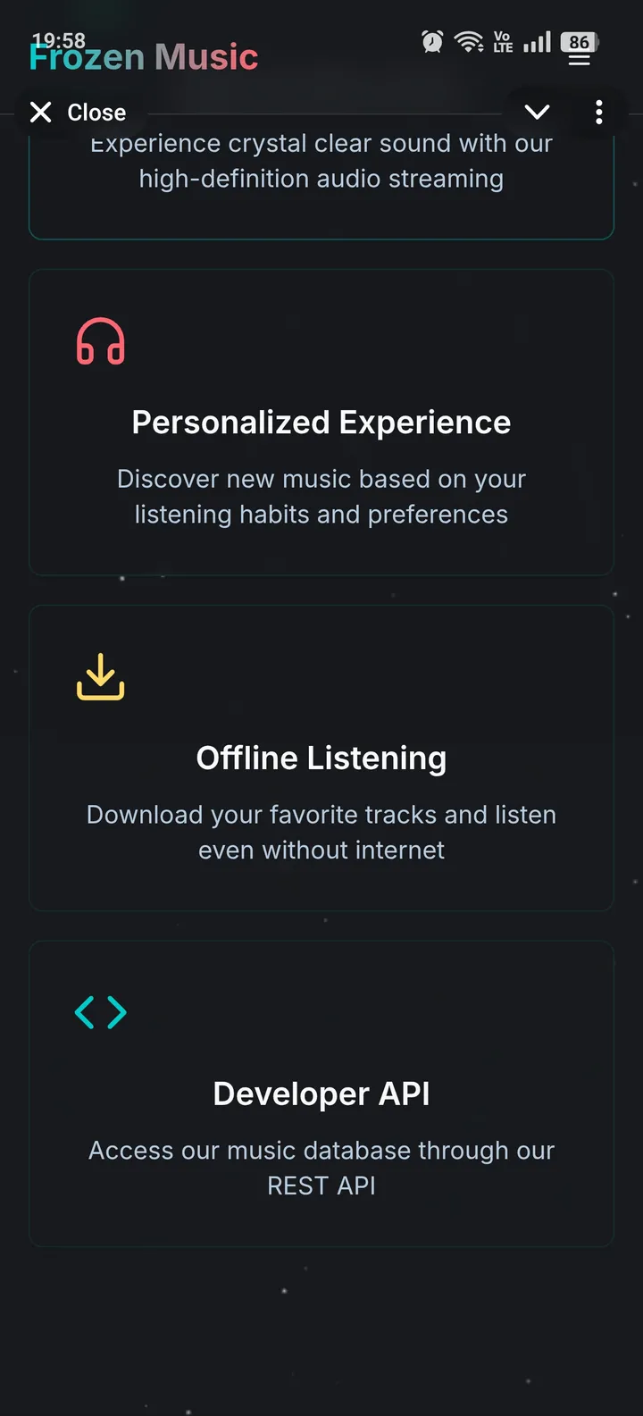 vc music bot 24/7 player music bot group vc stream screenshot 2