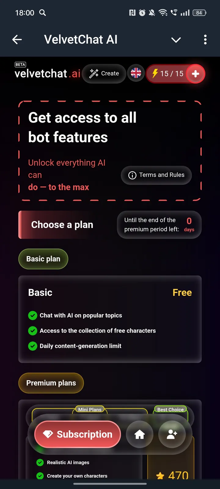 VelvetChat AI screenshot 4