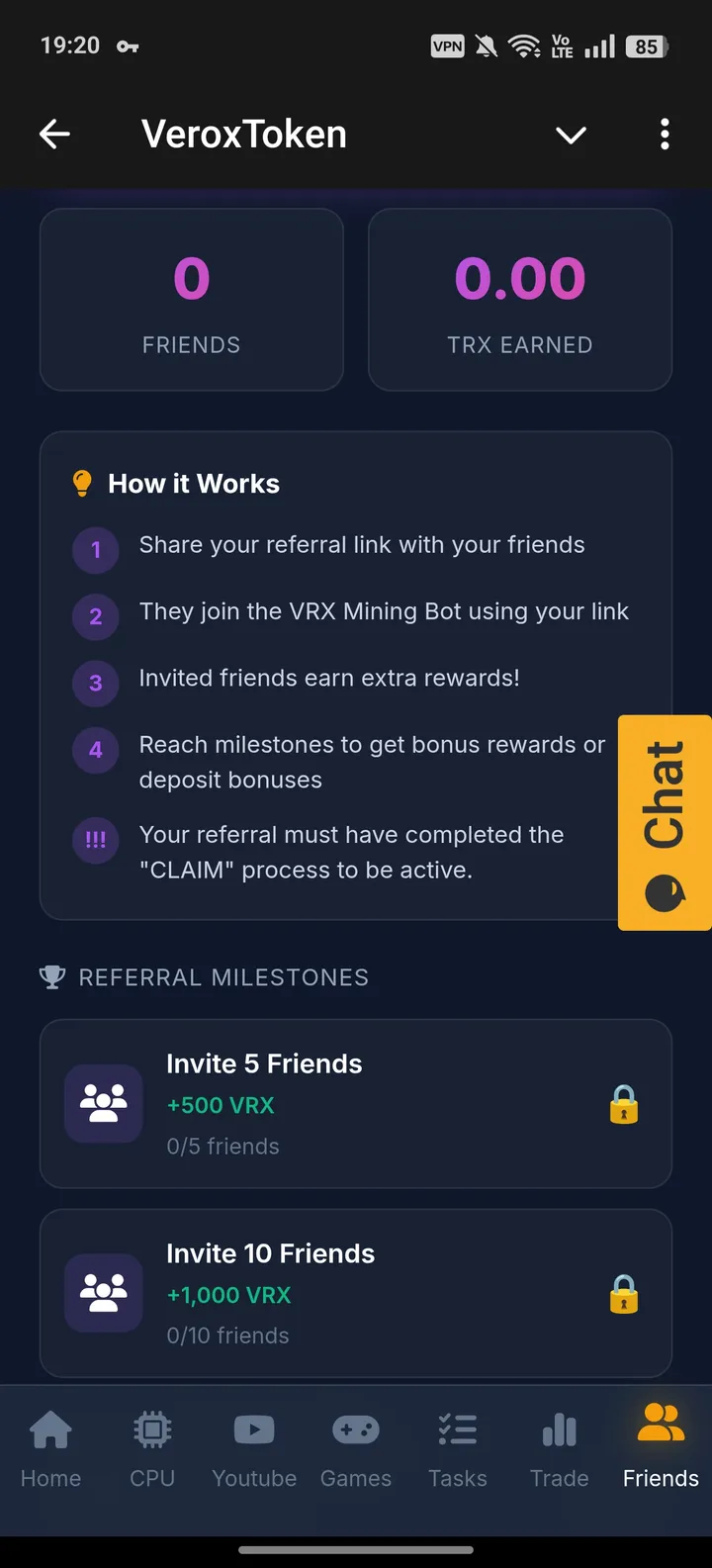 VeroxToken screenshot 2