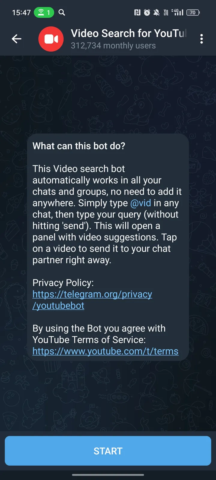 Video Search for YouTube screenshot 1