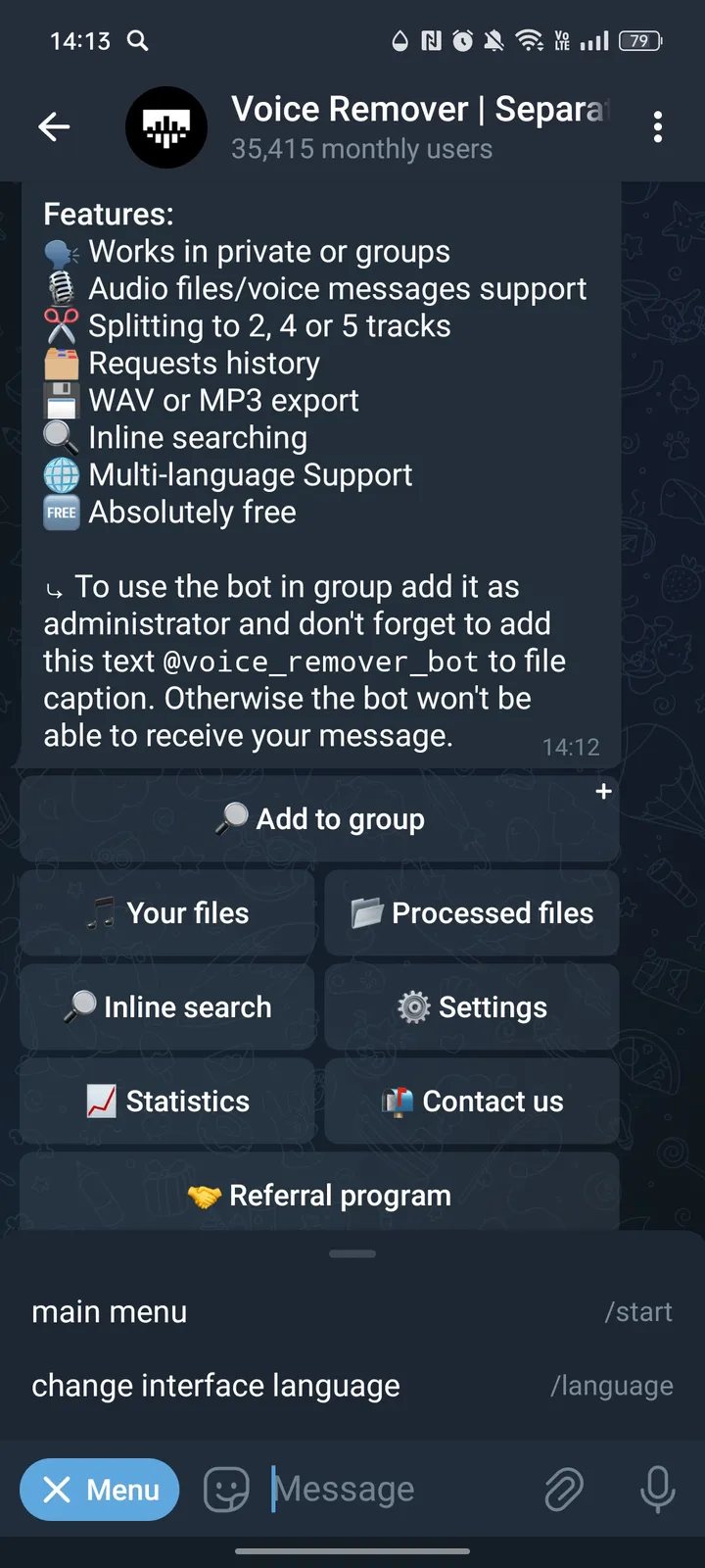 Voice Remover | Separate vocals and music screenshot 3