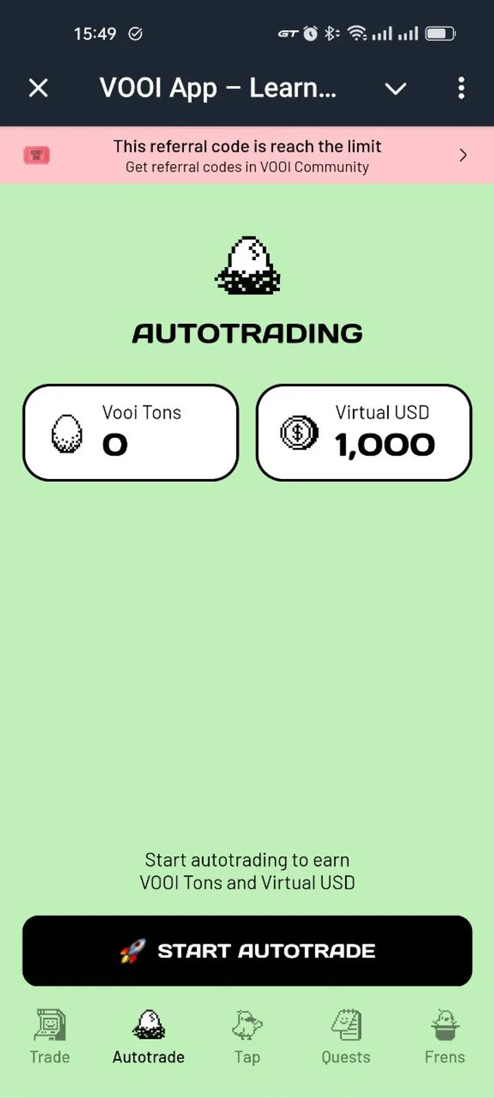 Vooi App screenshot 1