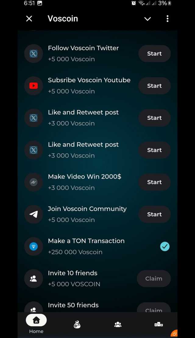Voscoin screenshot 3