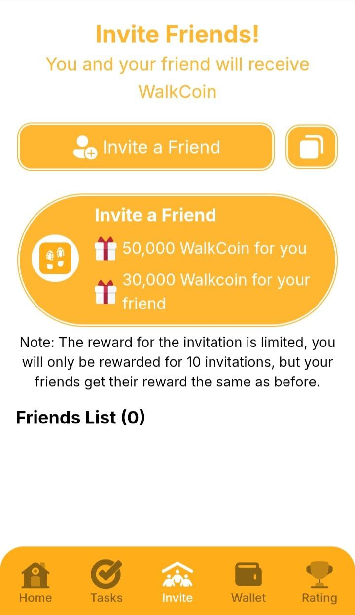 WalkCoin screenshot 1
