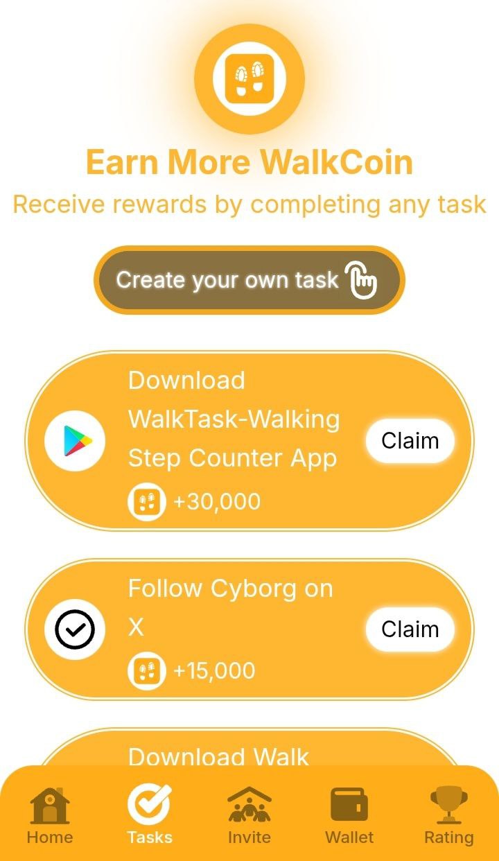 WalkCoin screenshot 3