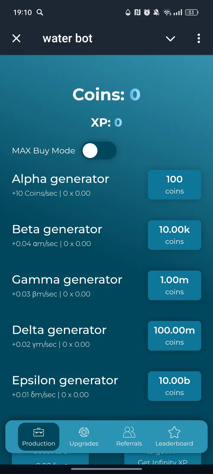 water bot screenshot 1