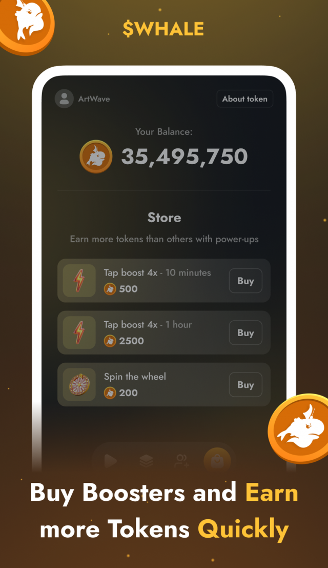 @WheelOfWhalesBot screenshot 2