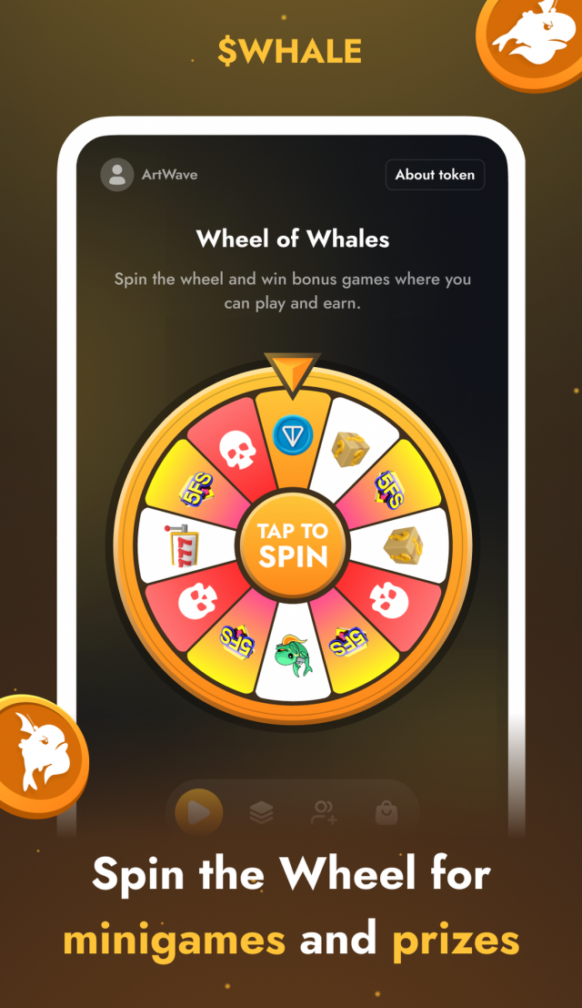 @WheelOfWhalesBot screenshot 3