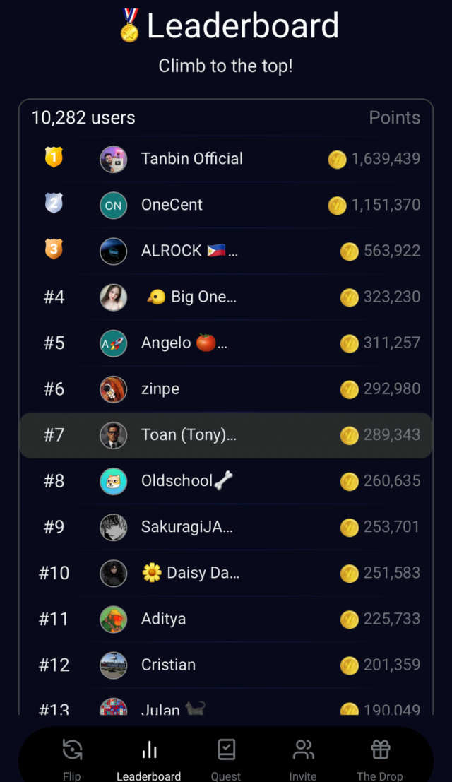 WOW3 Coin Flip screenshot 2