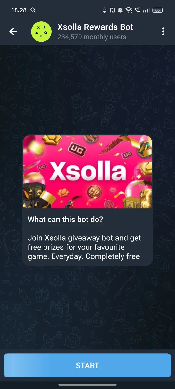 Xsolla Rewards Bot screenshot 1