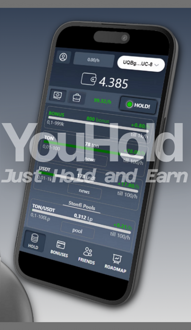 YouHold screenshot 1