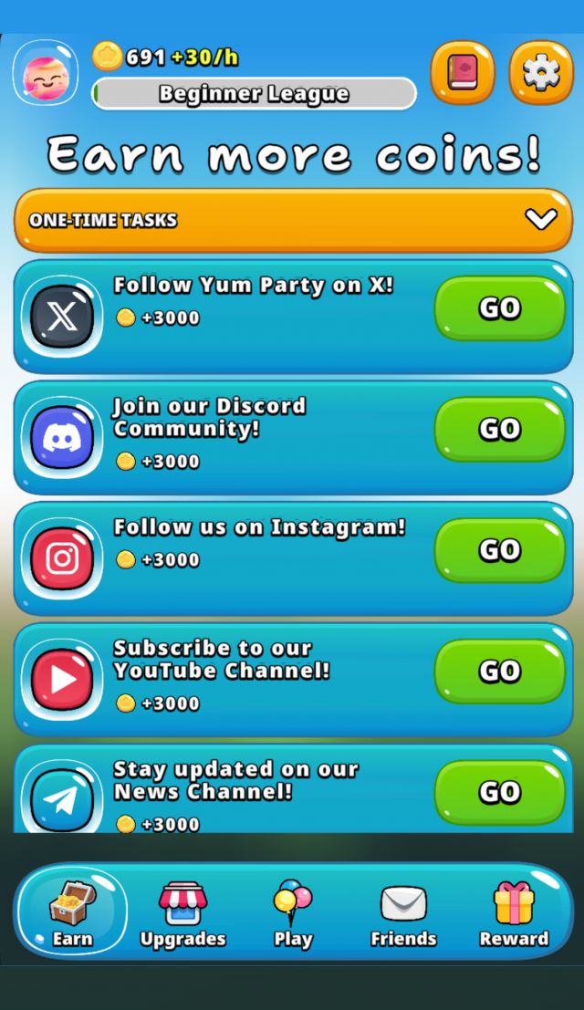 YumParty screenshot 1
