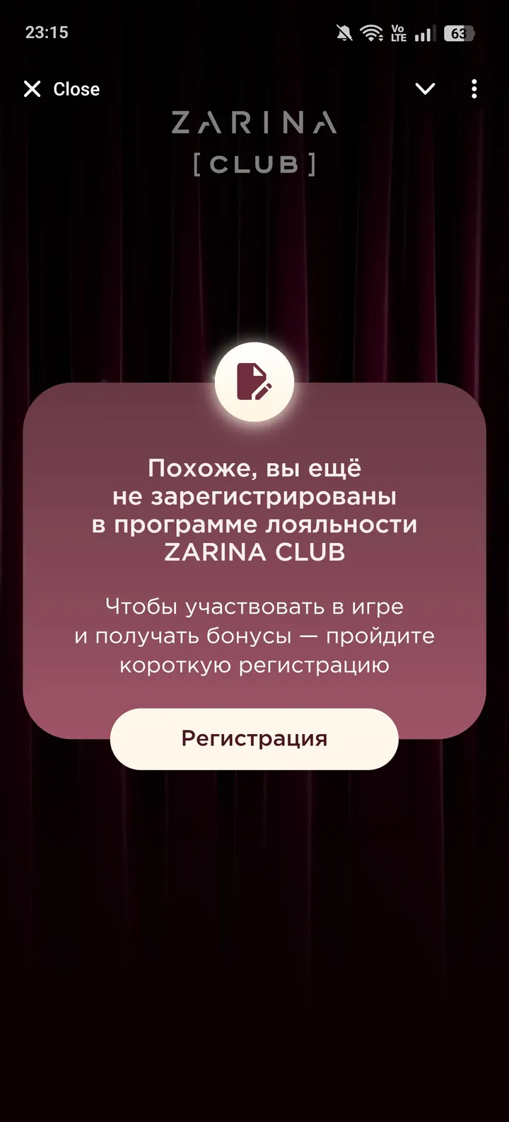 ZARINA CLUB bot screenshot 2