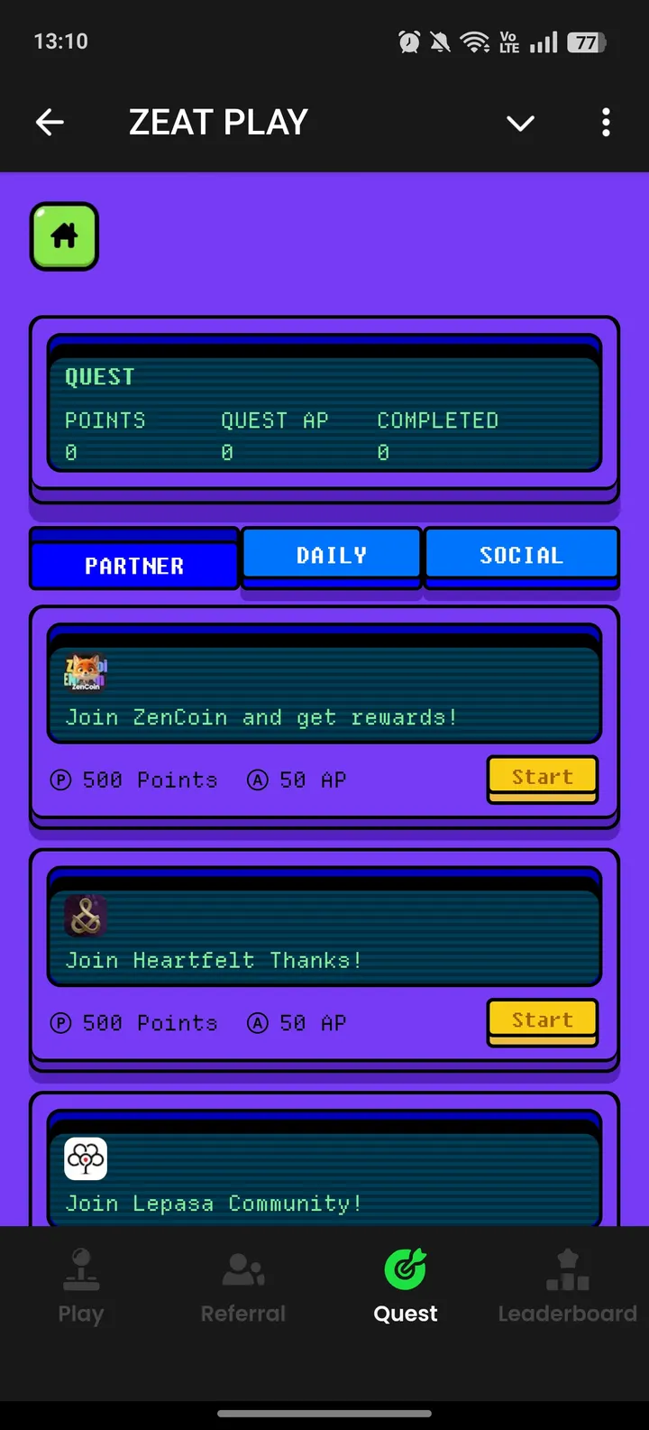 ZEAT PLAY screenshot 3