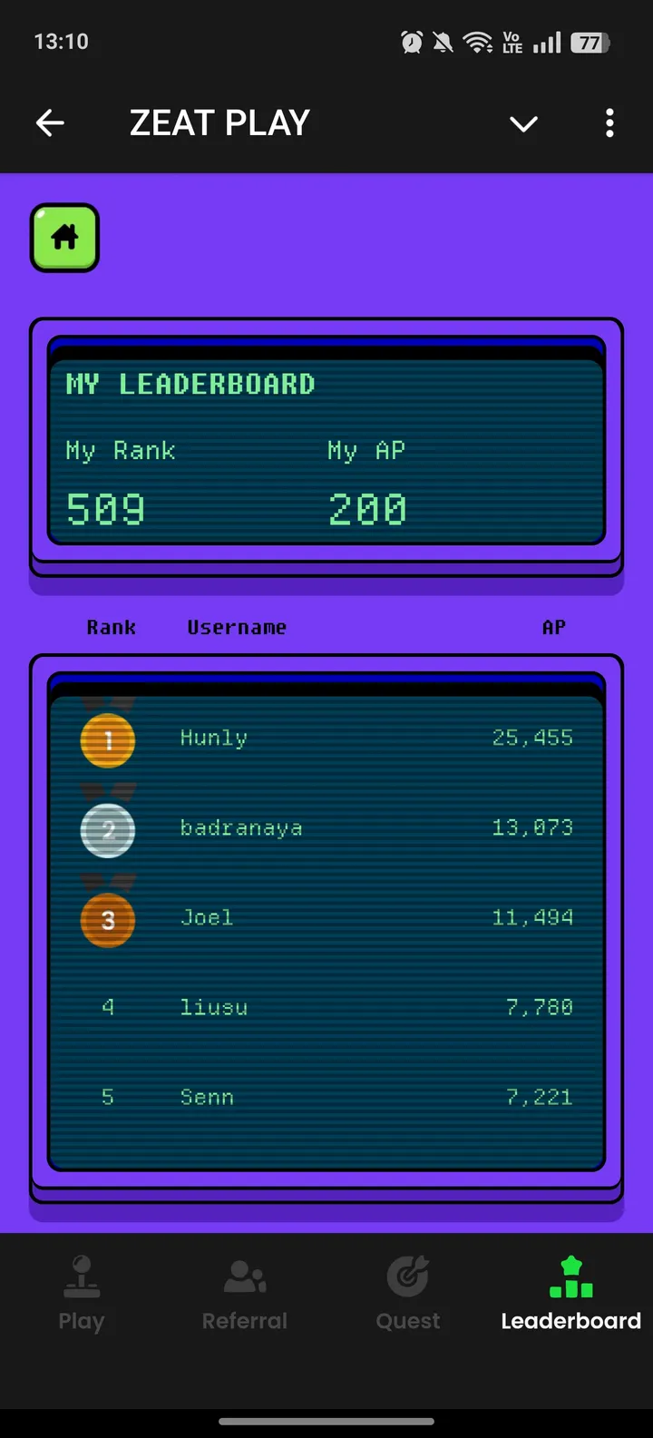 ZEAT PLAY screenshot 4