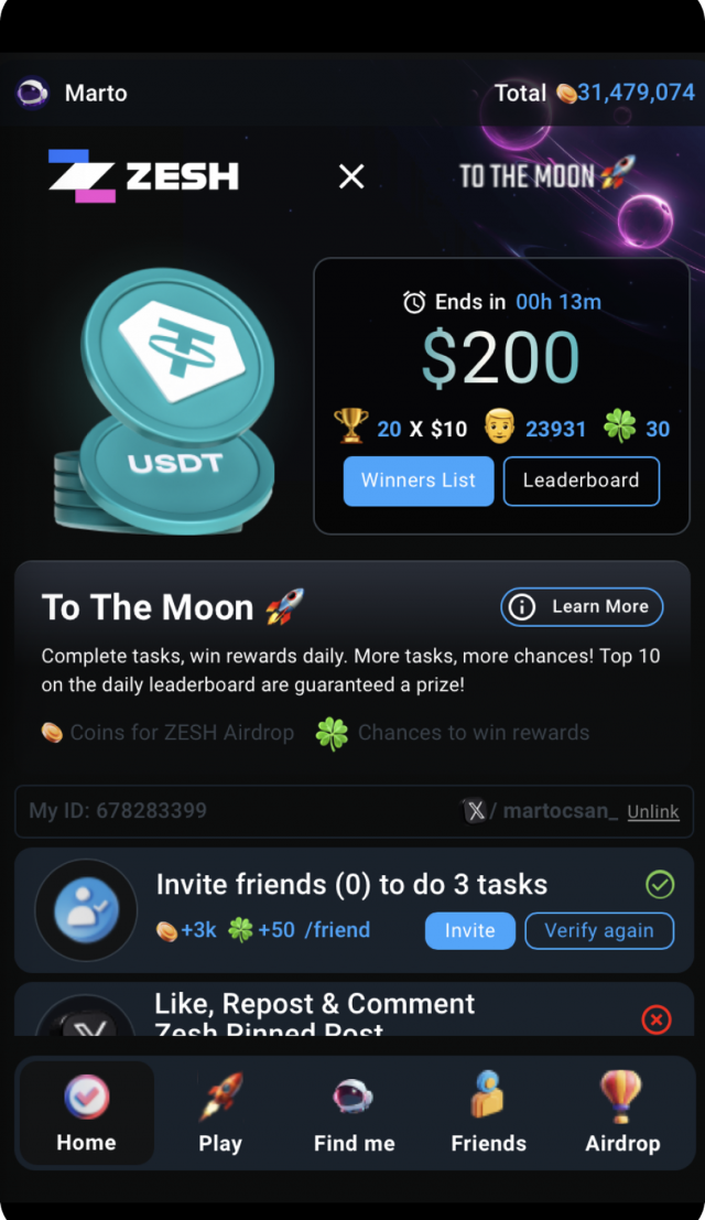 ZESH: To The Moon screenshot 1